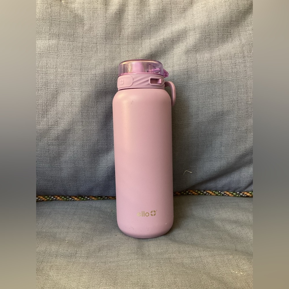 Ello Purple Water Bottle